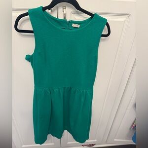 J. Crew Fit And Flare Green Dress‎